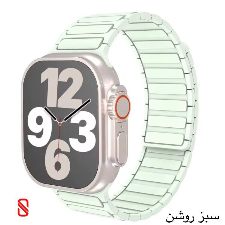 بند اپل واچ سیلیکون Silicone مگنتی آرمانی (GN1154)