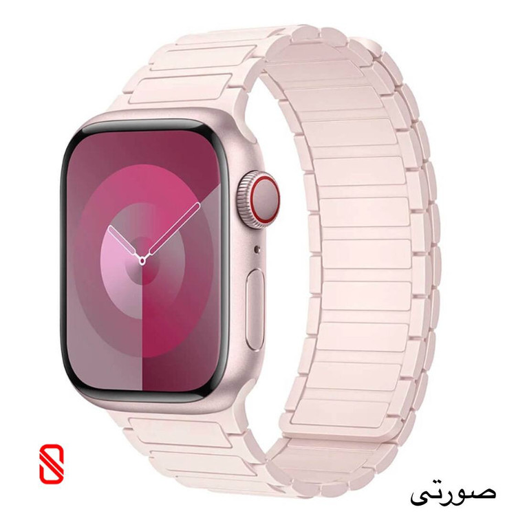 بند اپل واچ سیلیکون Silicone مگنتی آرمانی (GN1154)