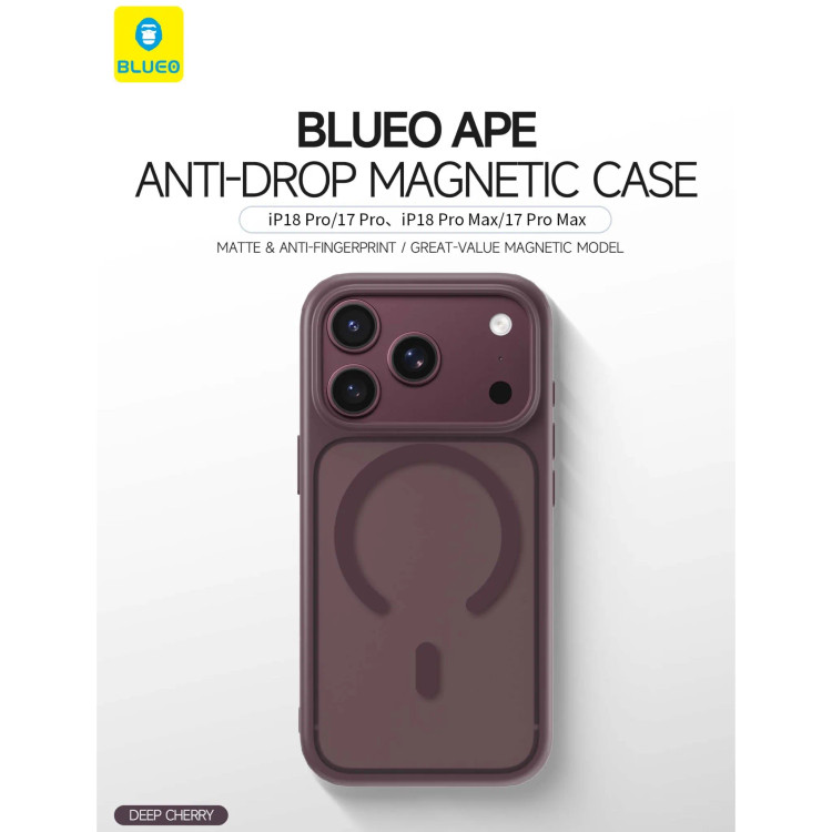 قاب بلو Blueo APE LEGEND ANTI-DROP PHONE CASE WITH MAGNETIC Iphone با مگ سیف (GN1162)