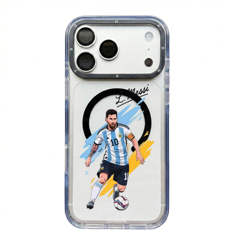 قاب لیونل مسی Lionel Messi با مگ سیف قاب ناب ghabnaab آیفون (GN1175)