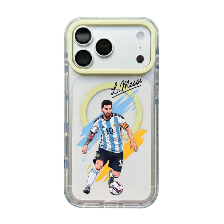 قاب لیونل مسی Lionel Messi با مگ سیف قاب ناب ghabnaab آیفون (GN1175)