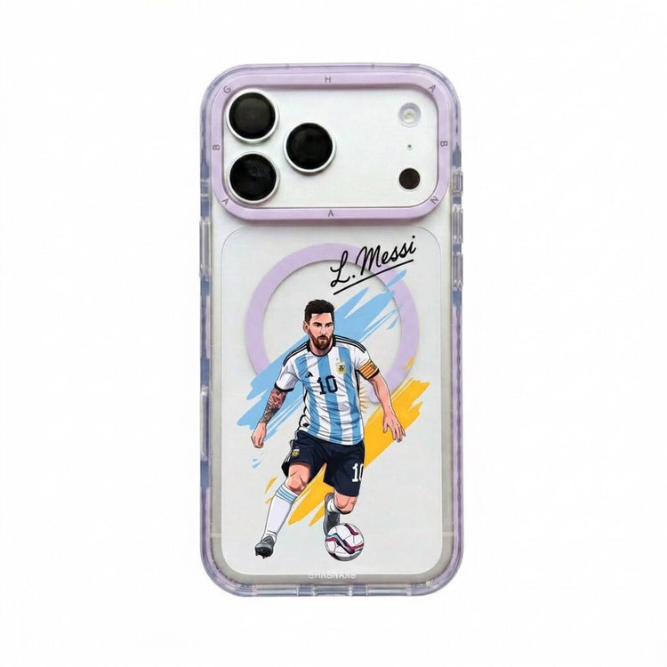 قاب لیونل مسی Lionel Messi با مگ سیف قاب ناب ghabnaab آیفون (GN1175)