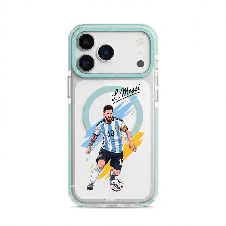 قاب لیونل مسی Lionel Messi با مگ سیف قاب ناب ghabnaab آیفون (GN1175)