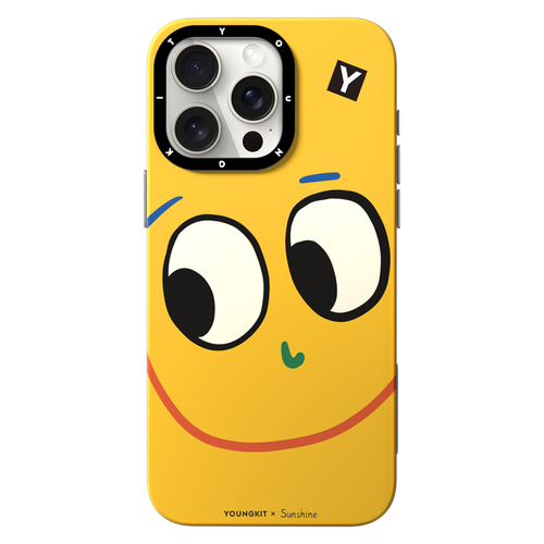 قاب Youngkit یانگ کیت Sunshine Big Eyed Yellow Iphone (GN1181)