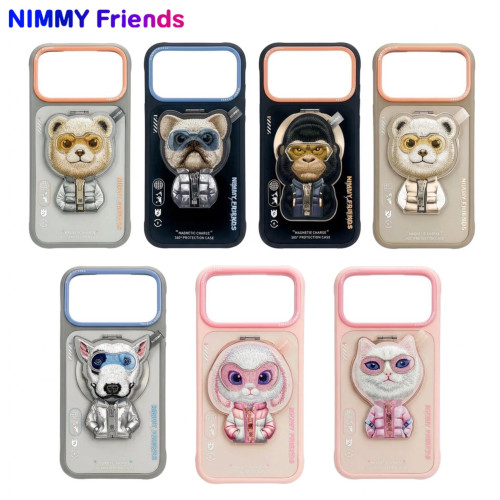 قاب نیمی با استند Nimmy Cool & Cute Case Series سری 17 (GN1184)