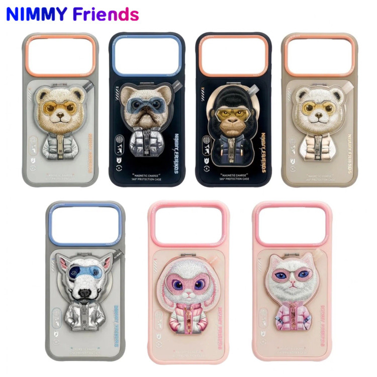 قاب نیمی با استند Nimmy Cool & Cute Case Series سری 17 (GN1184)
