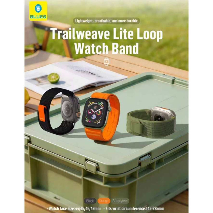 بند اپل واچ بلو Blueo Trailweave Lite Loop Watch Band (GN1203)