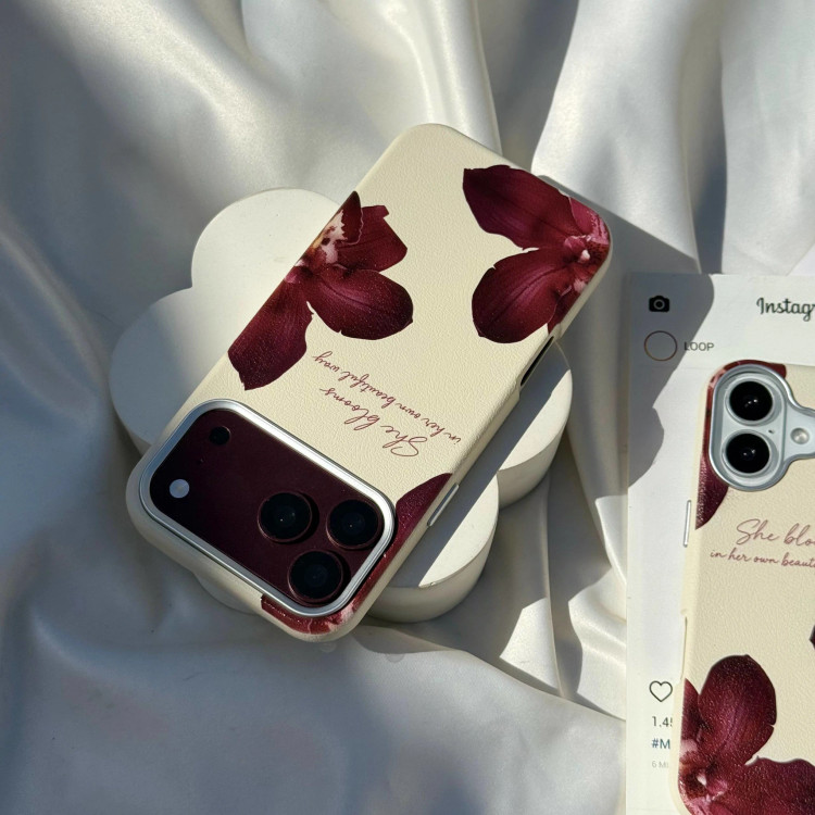 قاب گوشی ماسامی ارکید برگندی (Masa Orchid Burgundy) (LP210)