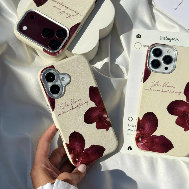 قاب گوشی ماسامی ارکید برگندی (Masa Orchid Burgundy) (LP210)