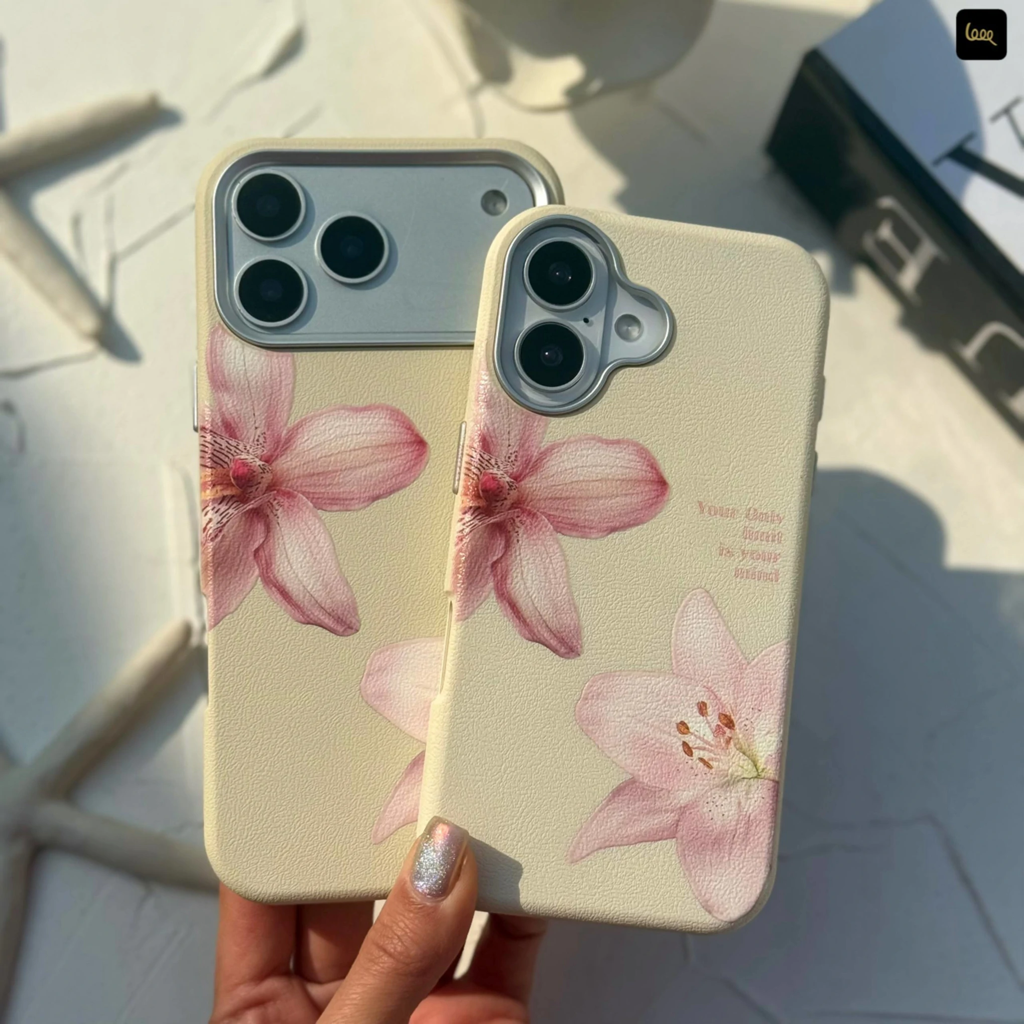 قاب گوشی ماسا کیس لیلیوم صورتی آیفون و سامسونگ و شیائومی(Masa Case Lilium Pink) (LP366)