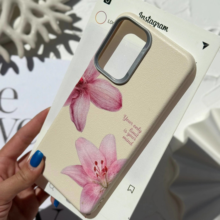 قاب گوشی ماسا کیس لیلیوم صورتی آیفون و سامسونگ و شیائومی(Masa Case Lilium Pink) (LP366)