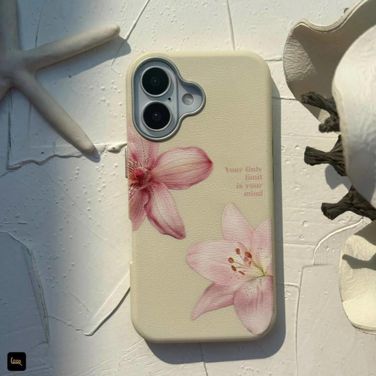 قاب گوشی ماسا کیس لیلیوم صورتی آیفون و سامسونگ و شیائومی(Masa Case Lilium Pink) (LP366)