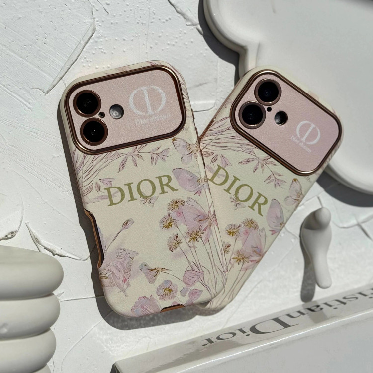 قاب گوشی کلاسیک دیور گلدار آیفون و سامسونگ و شیائومی (Classic Dior Floral) (LP212)