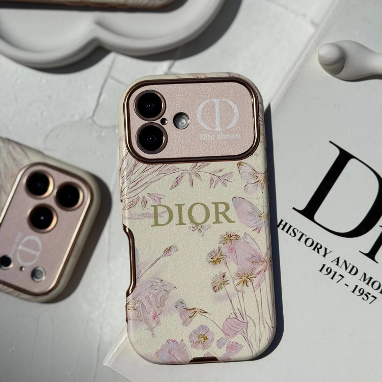 قاب گوشی کلاسیک دیور گلدار آیفون و سامسونگ و شیائومی (Classic Dior Floral) (LP212)