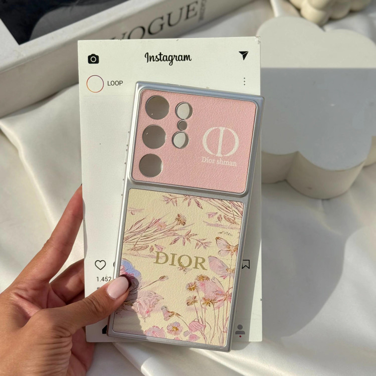 قاب گوشی کلاسیک دیور گلدار آیفون و سامسونگ و شیائومی (Classic Dior Floral) (LP212)