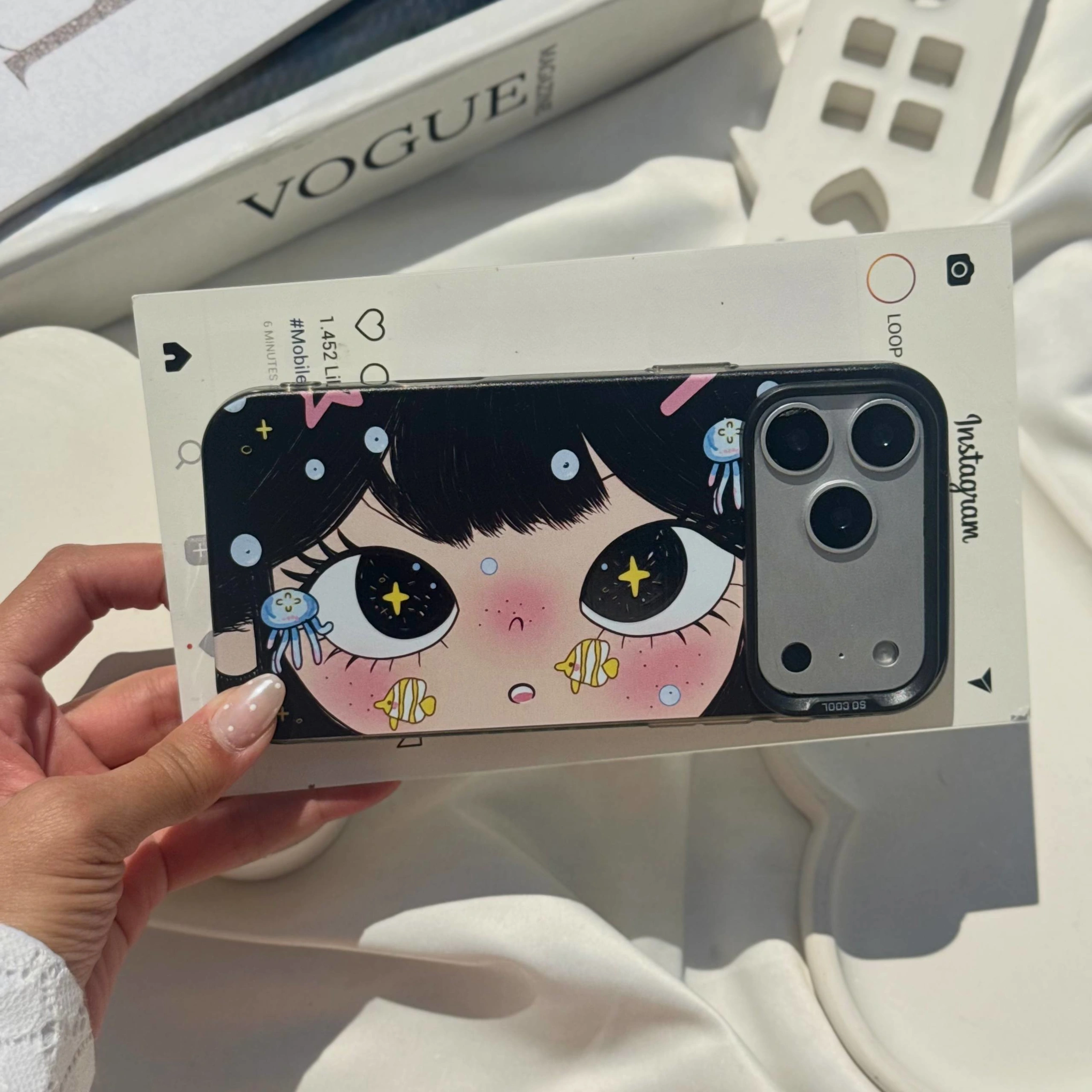 قاب گوشی سوکول دختر چتری (Socool Kawa Eye Girl) (LP258)