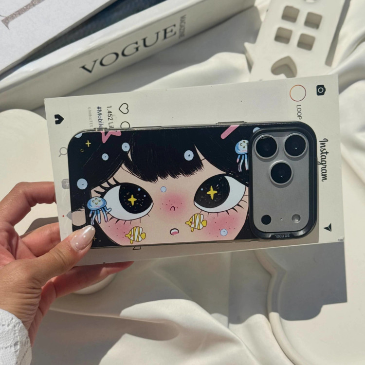 قاب گوشی سوکول دختر چتری (Socool Kawa Eye Girl) (LP258)