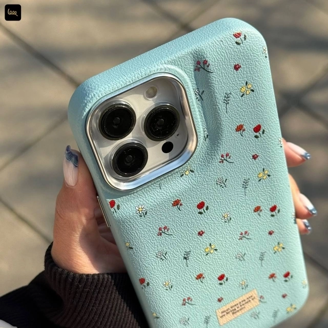 قاب گوشی ماسا کیس گلدار آبی (Masa Floral Case) (LP290)