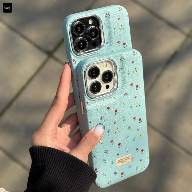 قاب گوشی ماسا کیس گلدار آبی (Masa Floral Case) (LP290)