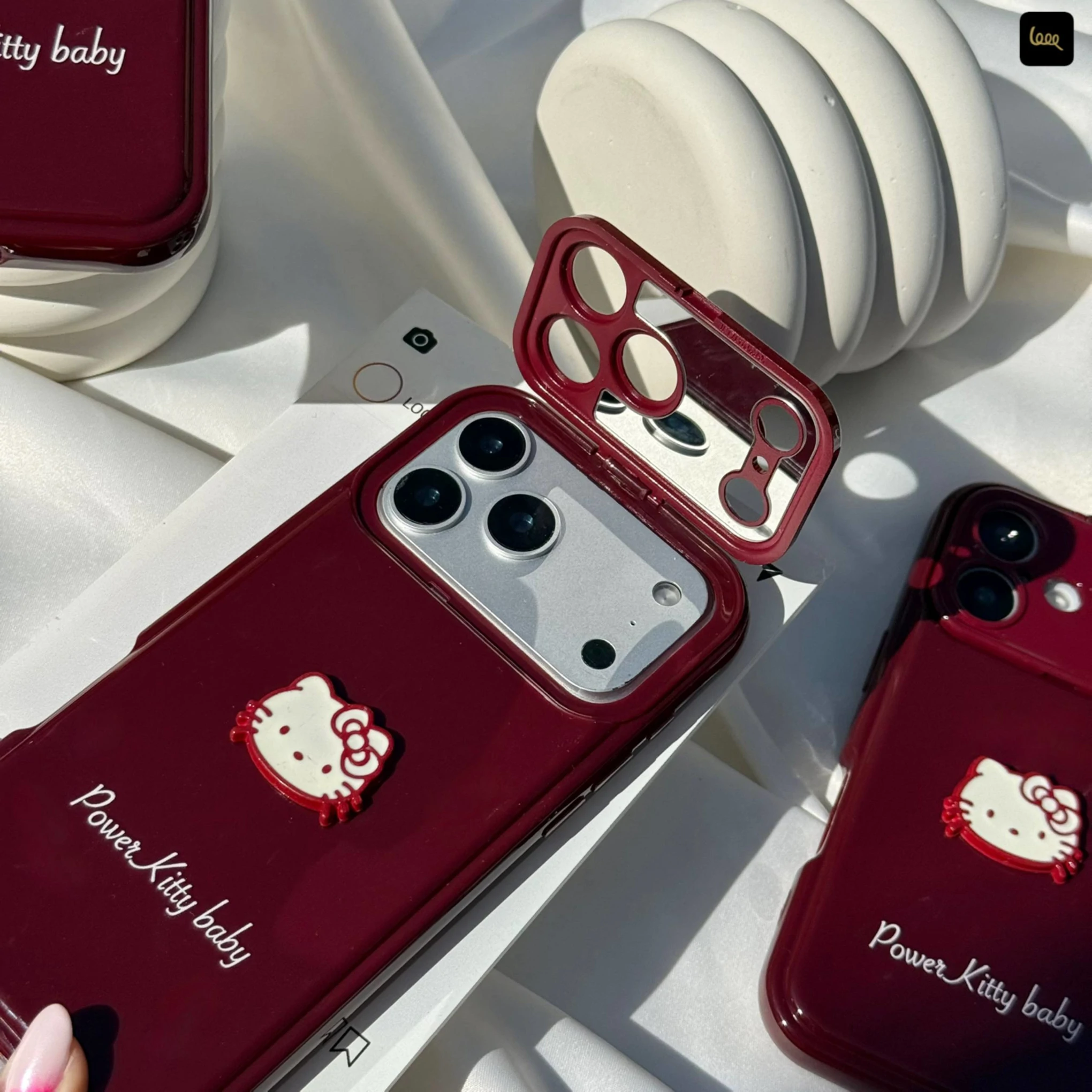 قاب گوشی کیتی کوچولو چری (Kitty Baby Cherry) (LP294)