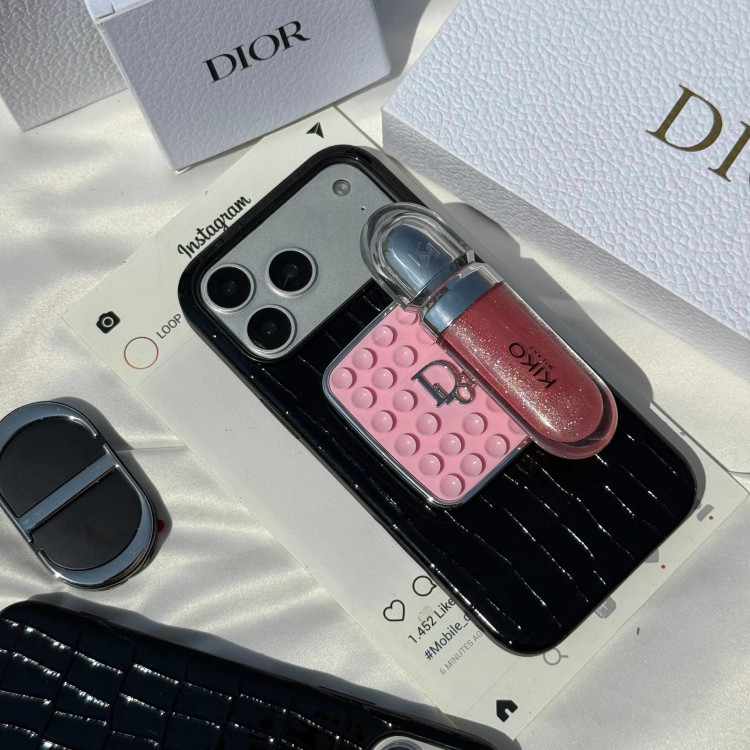 قاب گوشی چرمی دیور (Dior Leather Case) (LP313)
