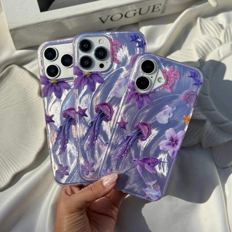 قاب گوشی عروس دریایی (Imd Jellyfish Lilac) (LP315)