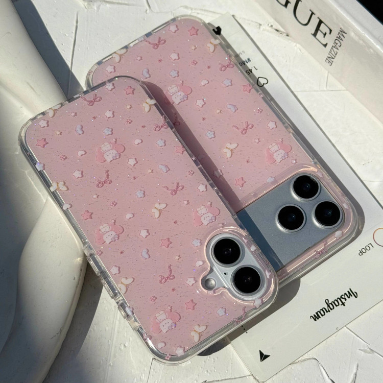 قاب گوشی اکلیلی کیتی (Imd Kitty Glitter NT) (LP332)