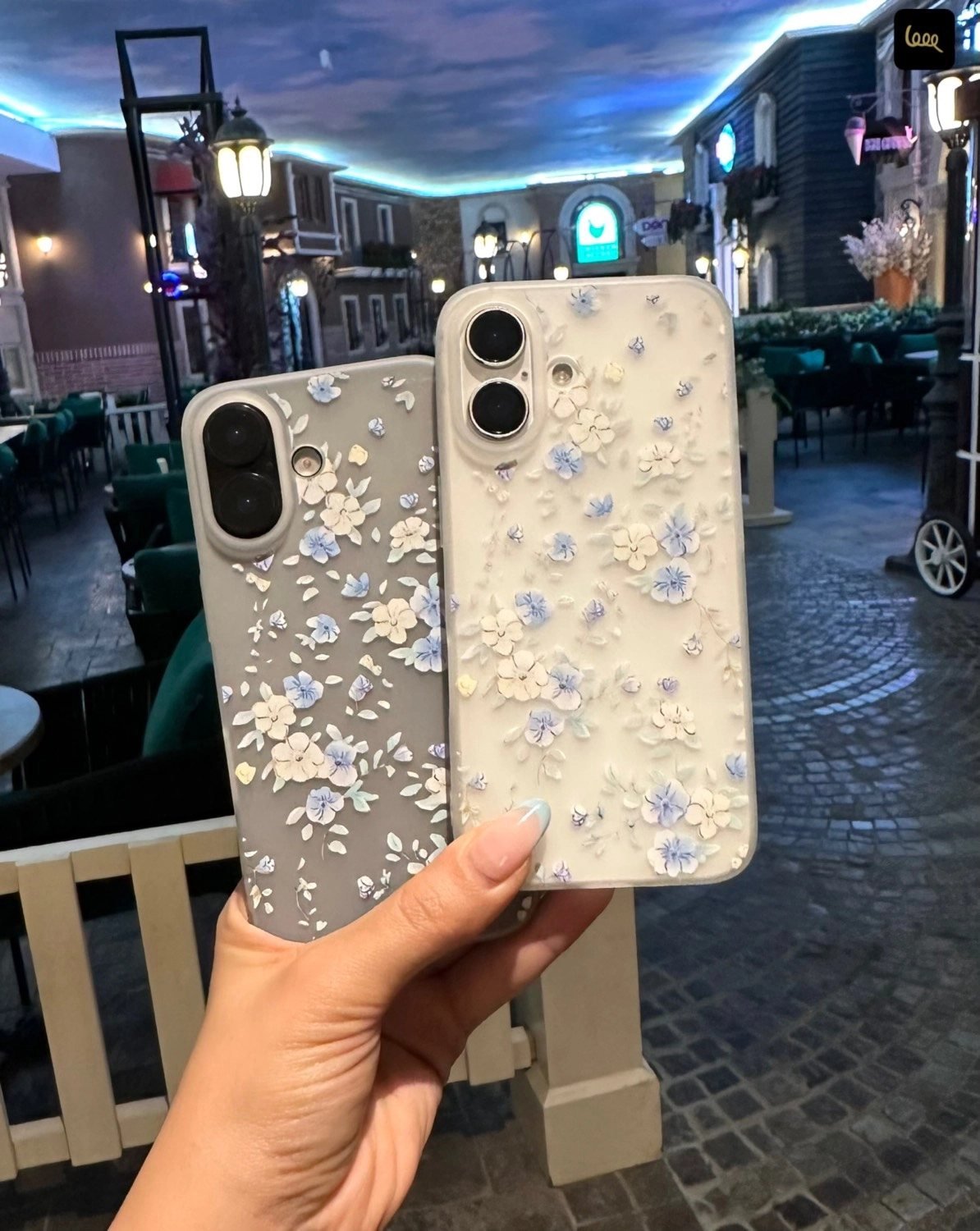 قاب گوشی گلدار مات(Matte Case Floral) (LP360)