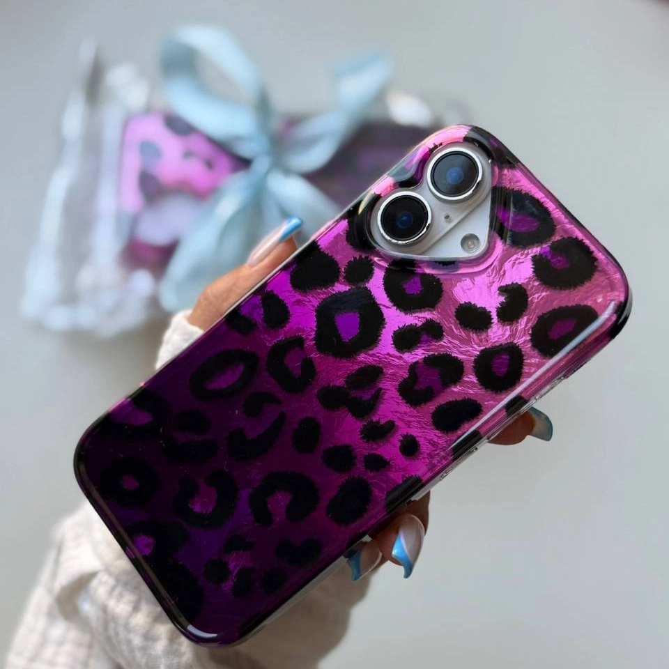 قاب گوشی پلنگی بنفش توپاز (Imd Leo Purple Topaz) (LP404)