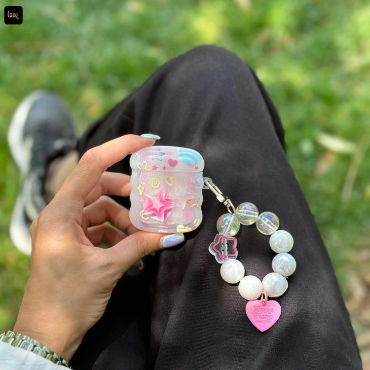 قاب ایرپاد ستاره کریستالی (Airpods Case Star Crystal) (LP439)