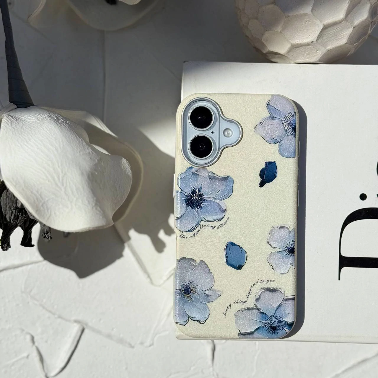 قاب گوشی گل لینوم ماسامی (Masa Linum Flower) (LP451)