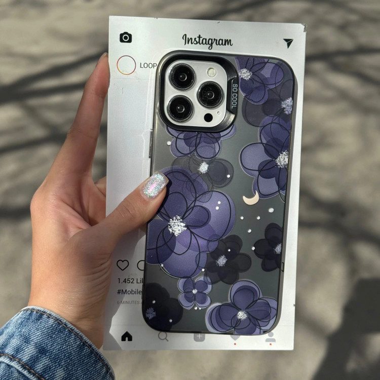 قاب گوشی سوکول گلدار بنفش رویایی(Socool Dream Purple Floral) (LP461)