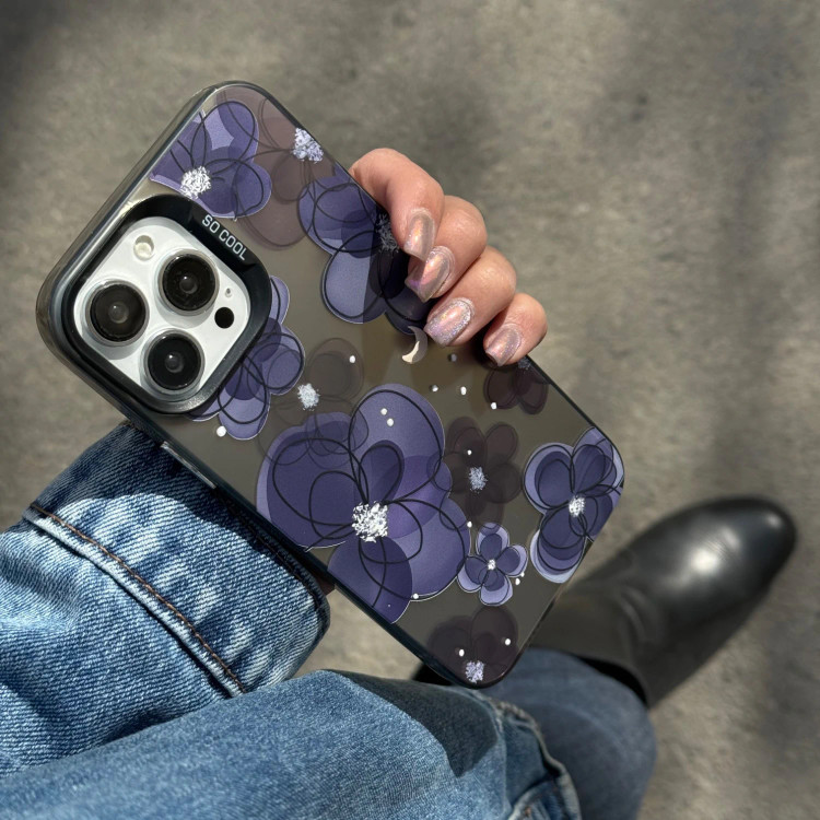 قاب گوشی سوکول گلدار بنفش رویایی(Socool Dream Purple Floral) (LP461)