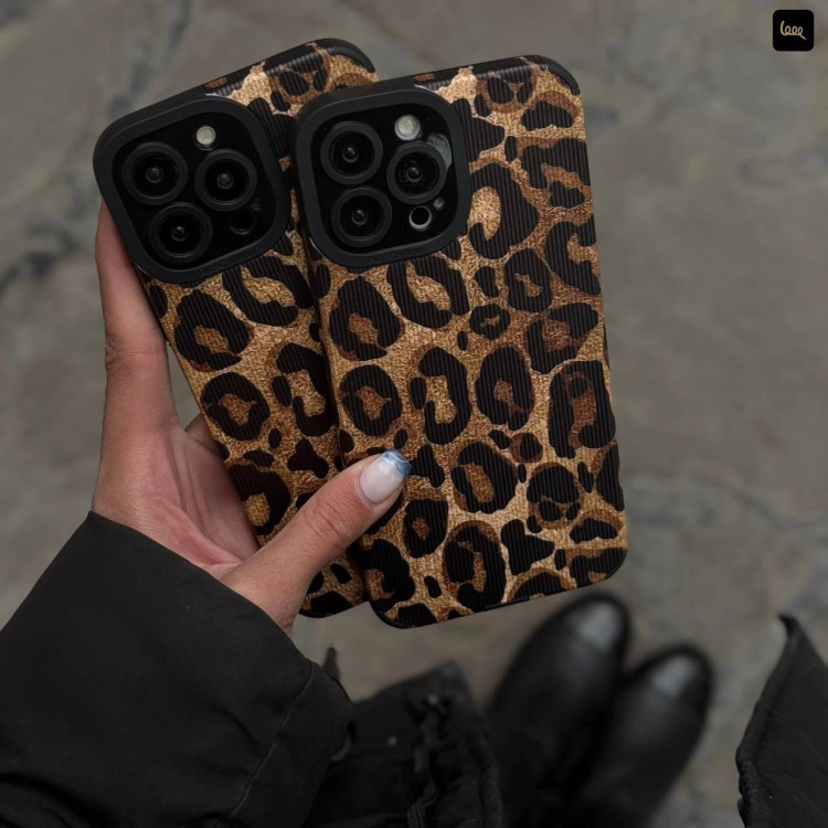 قاب گوشی پلنگی کبریتی(Hatch Leopard) (LP463)