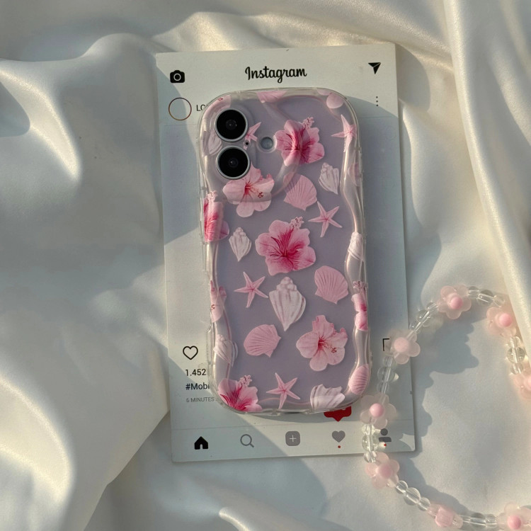 قاب گوشی کاوا دریایی صورتی(Kawa Sea Pinky) (LP473)