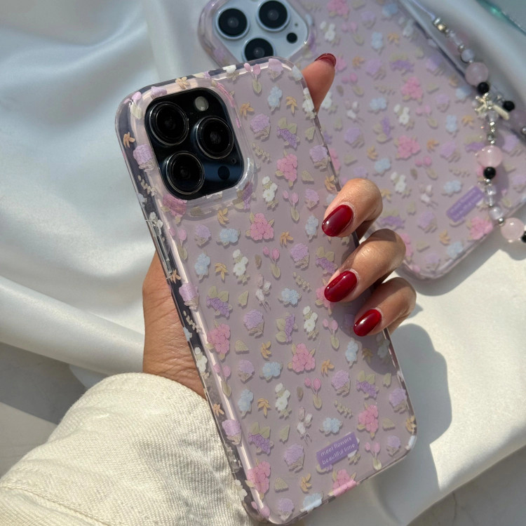 قاب گوشی پینکی فلورال بدون بند(Imd Pinky Floral) (LP504)