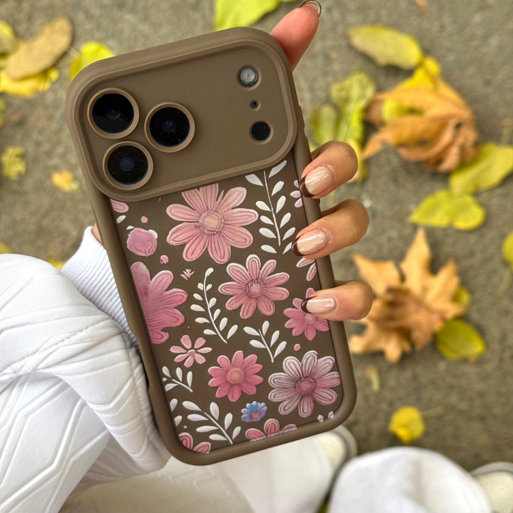 قاب گوشی موکا گلدار(Mono Mocha Floral) (LP525)