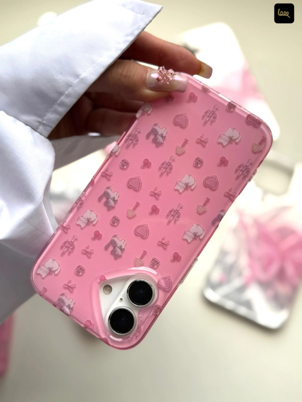 قاب گوشی گربه صورتی (Imd Pinky Cats) (LP547)