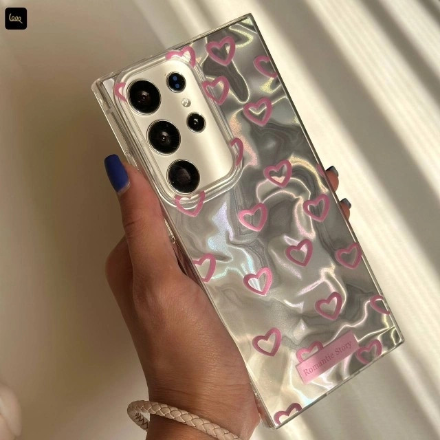قاب گوشی واتر افکت قلبی (Water Effect Heart) (LP575)