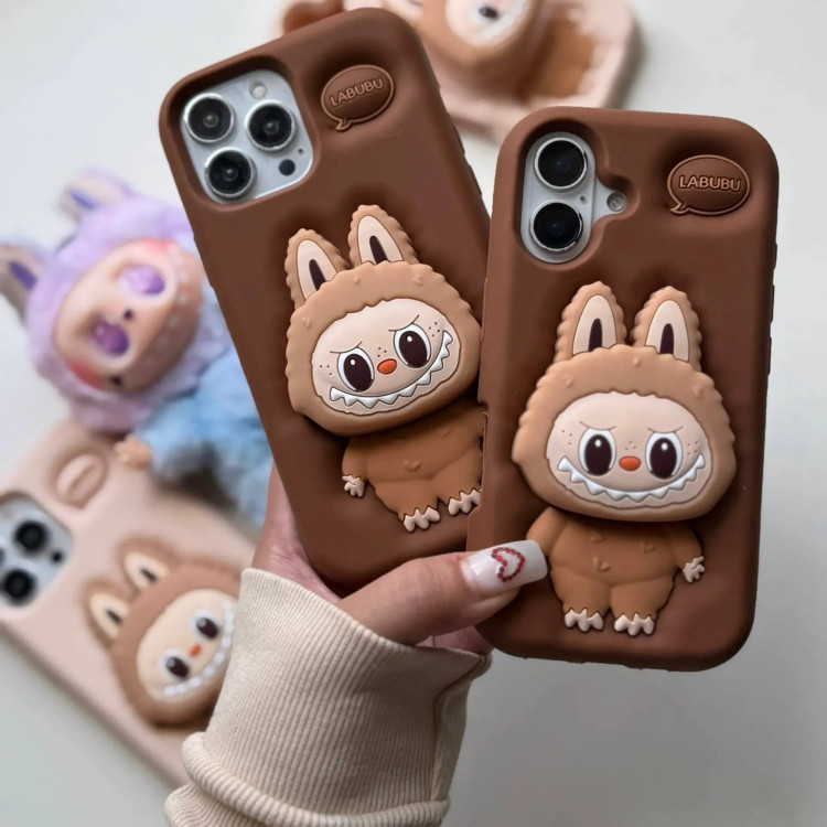قاب گوشی سیلیکون عروسکی لبوبو (Doll Case Labubu (LP586)