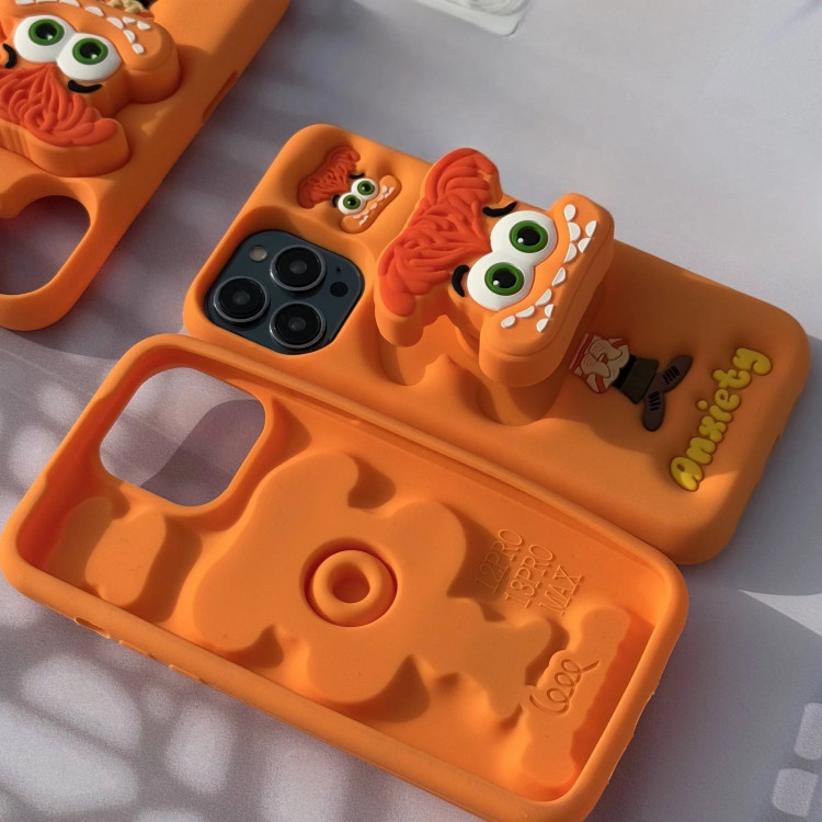 قاب گوشی آیفون طرح اضطراب Doll case Anxiety (LP589)