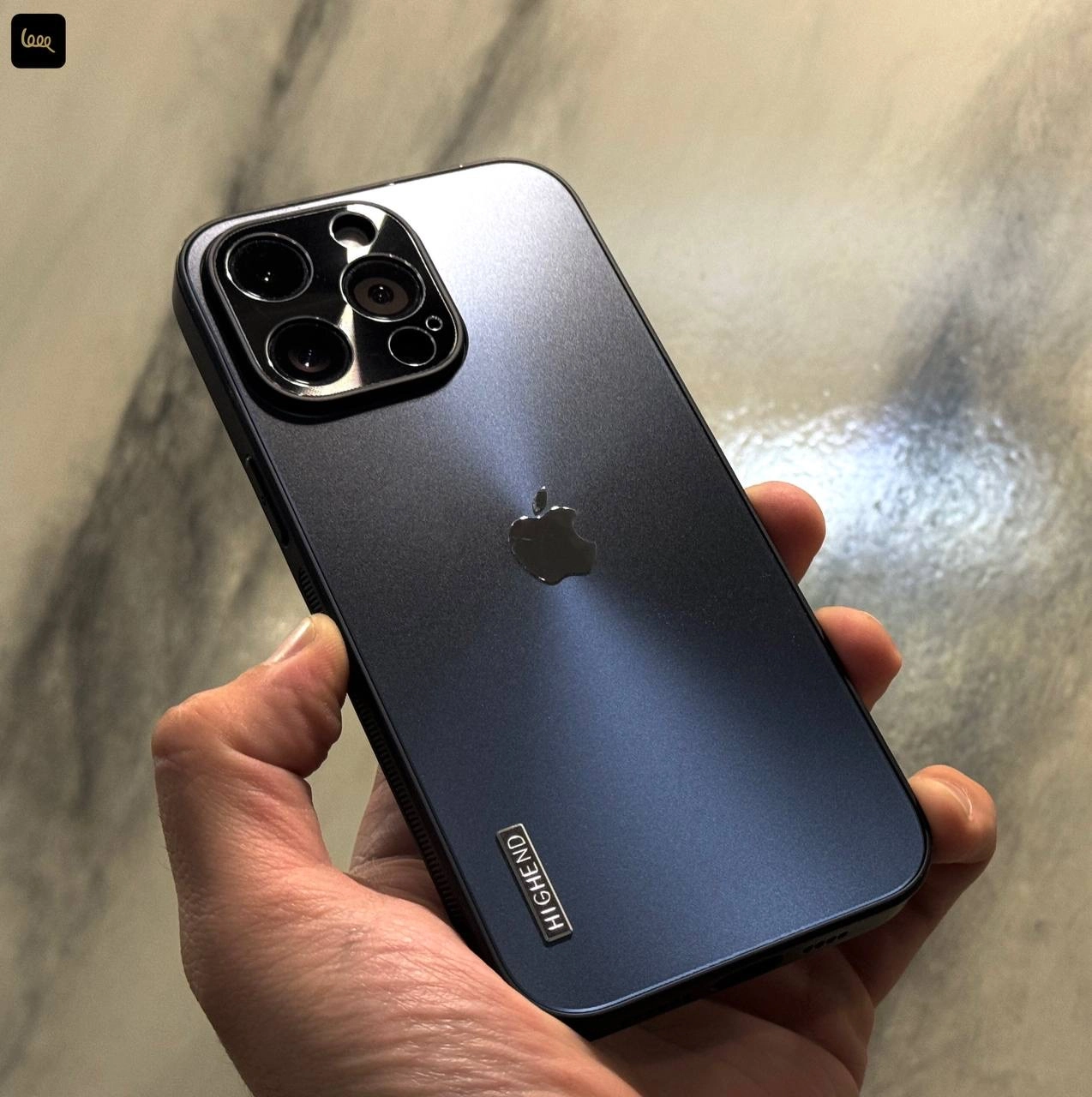 قاب آیفون لیزری متالیک‌ آلومینیومی | High-End Aluminum Laser Case (LP610)