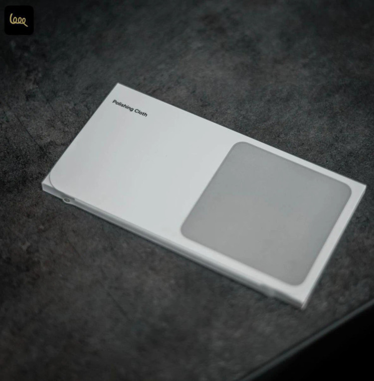 دستمال دولایه میکرو فیبر لاکچری اپل (Apple Polishing Cloth) (LP460)