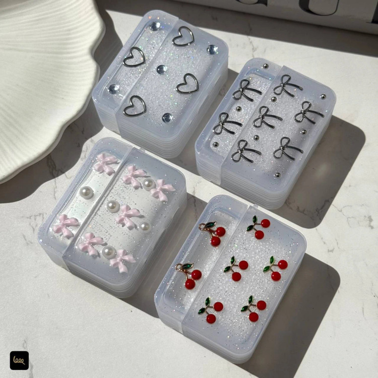 قاب ایرپاد شاین (Airpods Cube Shine) (LP465)